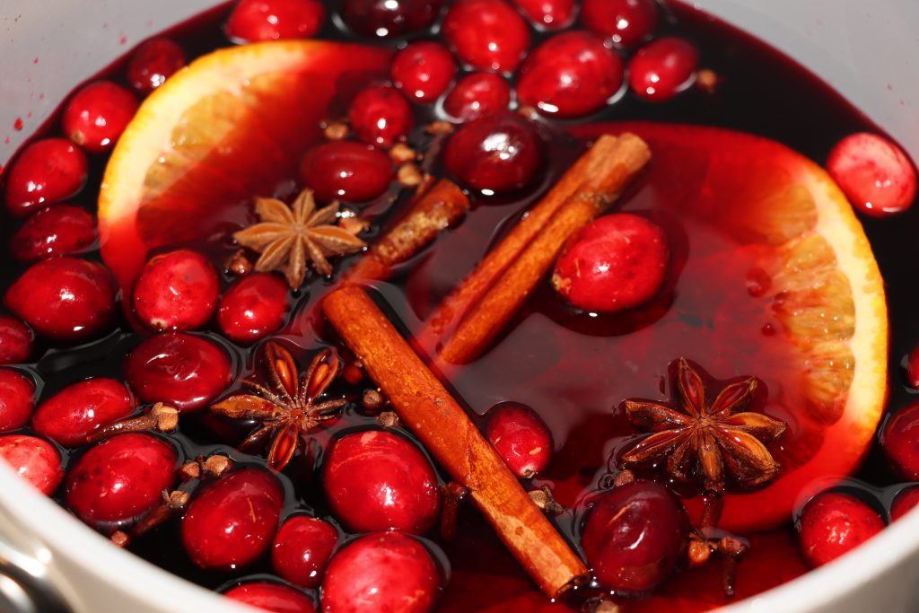 TART CHERRY MULLED “WINE” (NON ALCOHOLIC) RECIPE!