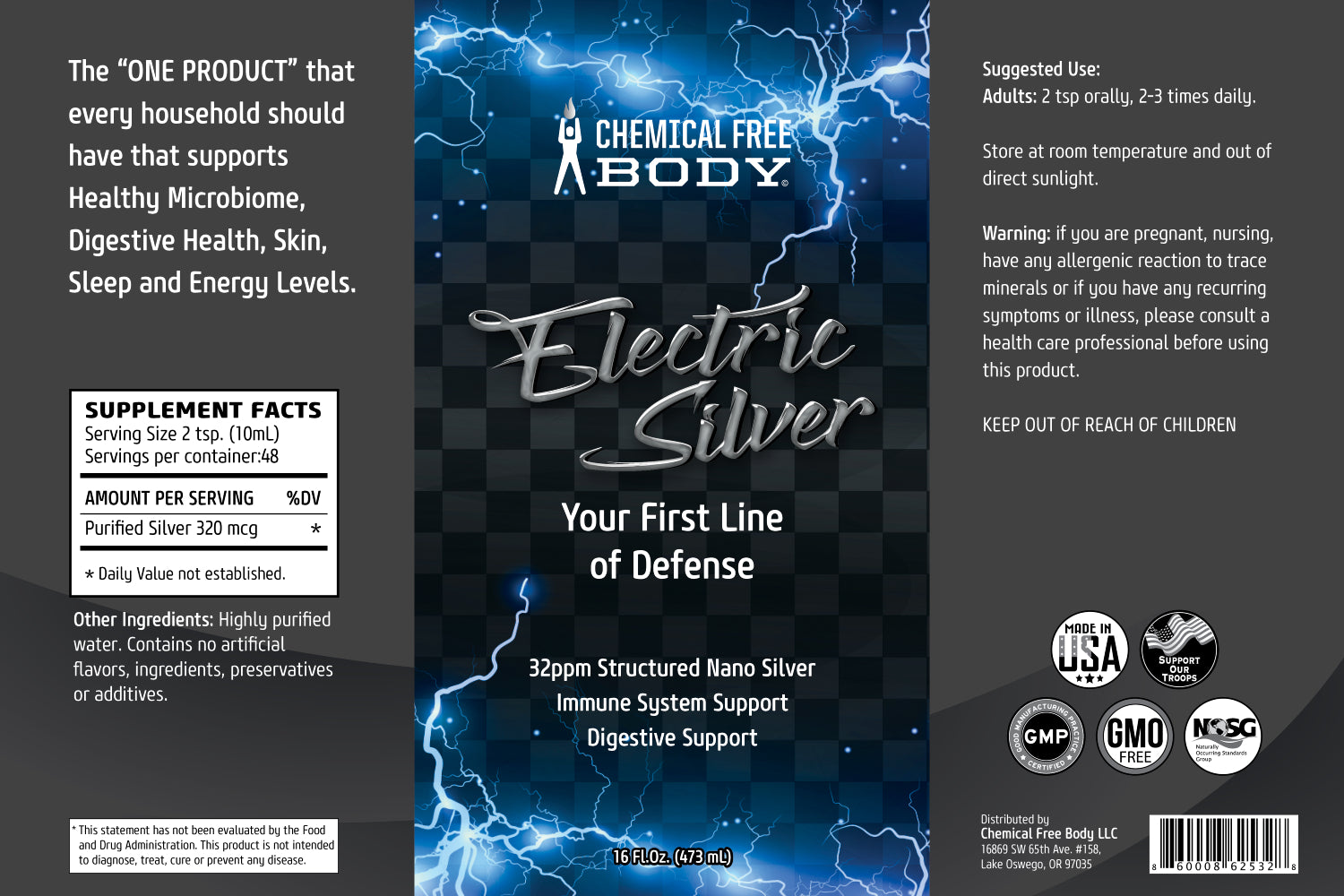 ELECTRIC SILVER SOLUTION (6-PACK)
