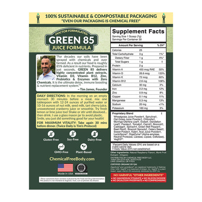 GREEN 85 JUICE FORMULA WITH D3