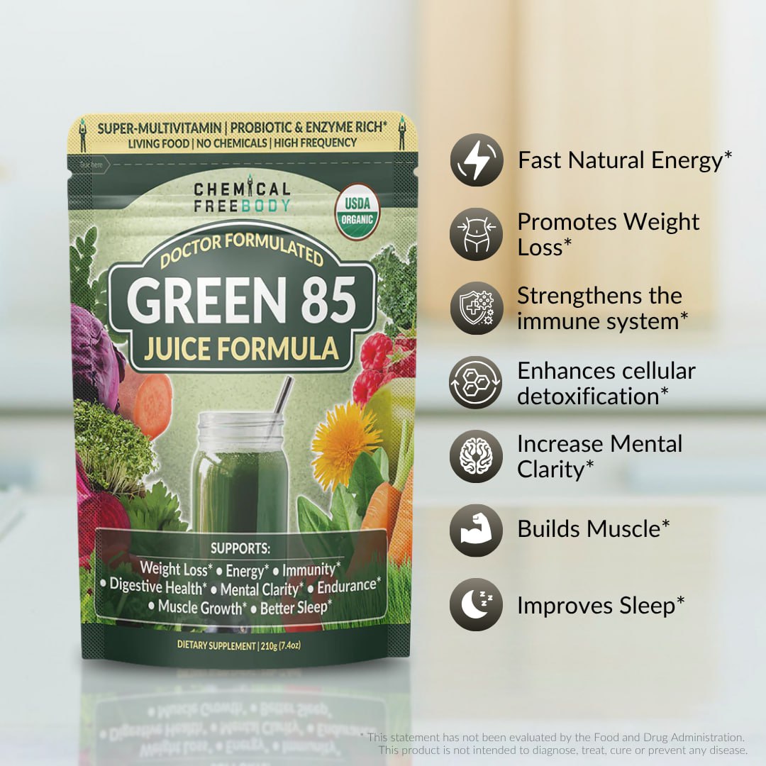 GREEN 85 JUICE FORMULA WITH D3