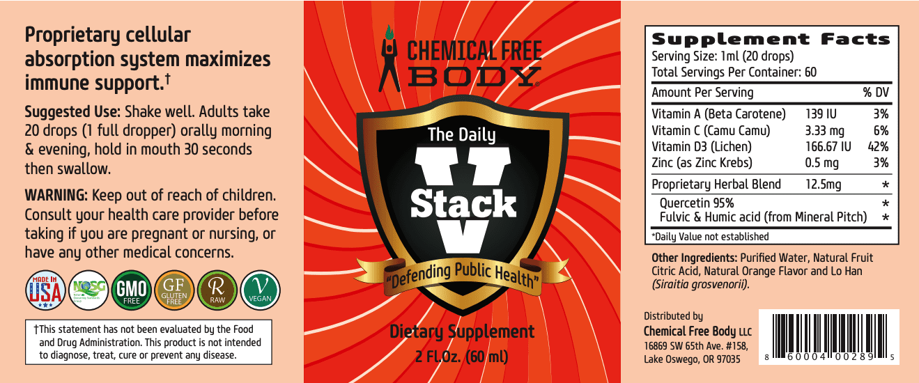THE　V-STACK　Free　–　DAILY　Chemical　(3-Pack)　Body
