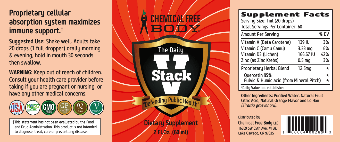 THE DAILY V-STACK – Chemical Free Body